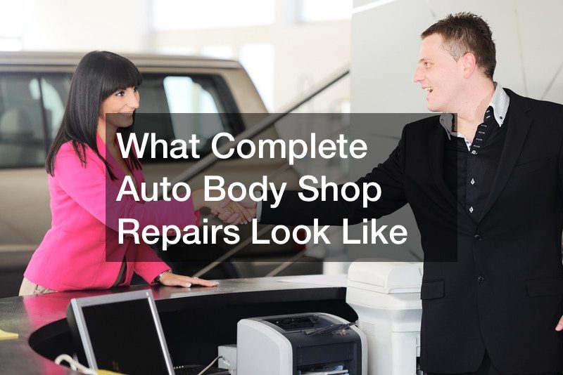 What Complete Auto Body Shop Repairs Look Like