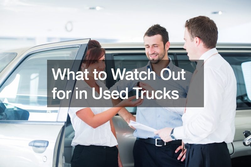 What to Watch Out for in Used Trucks
